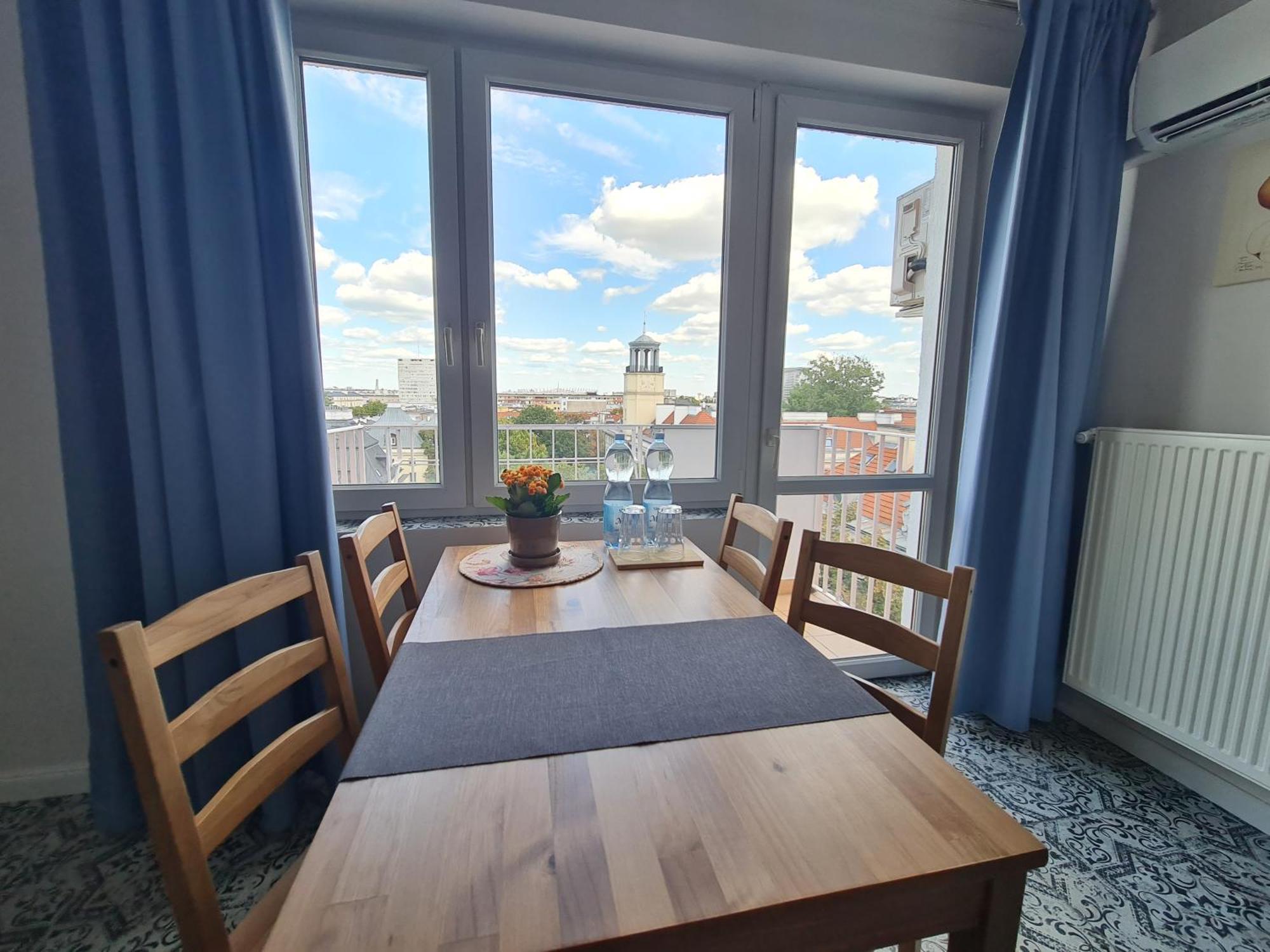 Apartament Wschodni Z Balkonem 4 Osoby 바르샤바 외부 사진